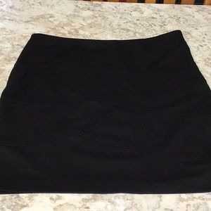 Black skirt, short, size 14